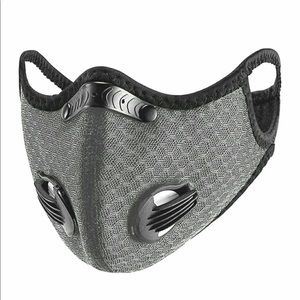 Unisex Reusable Sports Face Mask with Filter